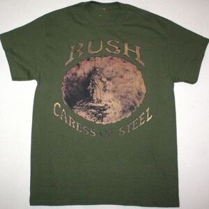 RUSH CARESS OF STEEL NEW KAKHI T-SHIRT